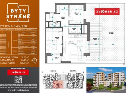 Prodej bytu, 3+kk, 160 m²