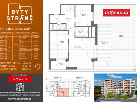 Prodej bytu, 3+kk, 160 m²