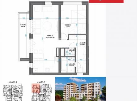 Prodej bytu, 2+kk, 81 m²