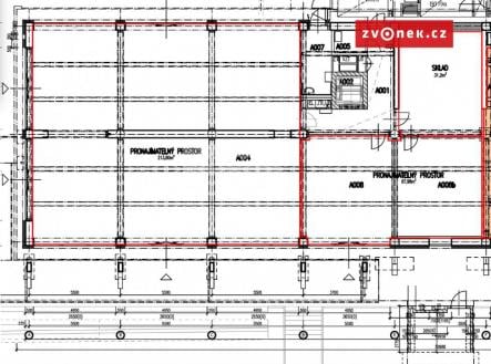 Pronájem - obchodní prostor, 245 m²