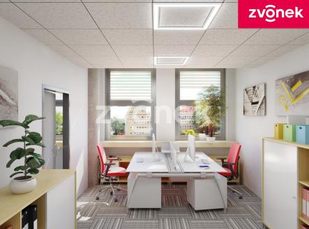 Pronájem kanceláře, 109 m²
