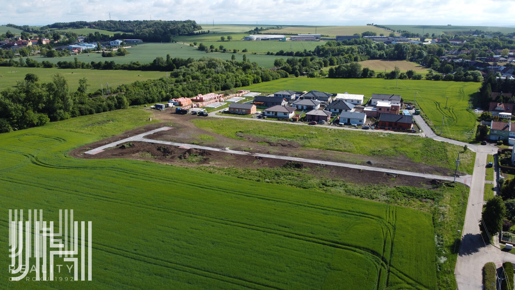 Prodej stavebních pozemků v místní části Prostějova