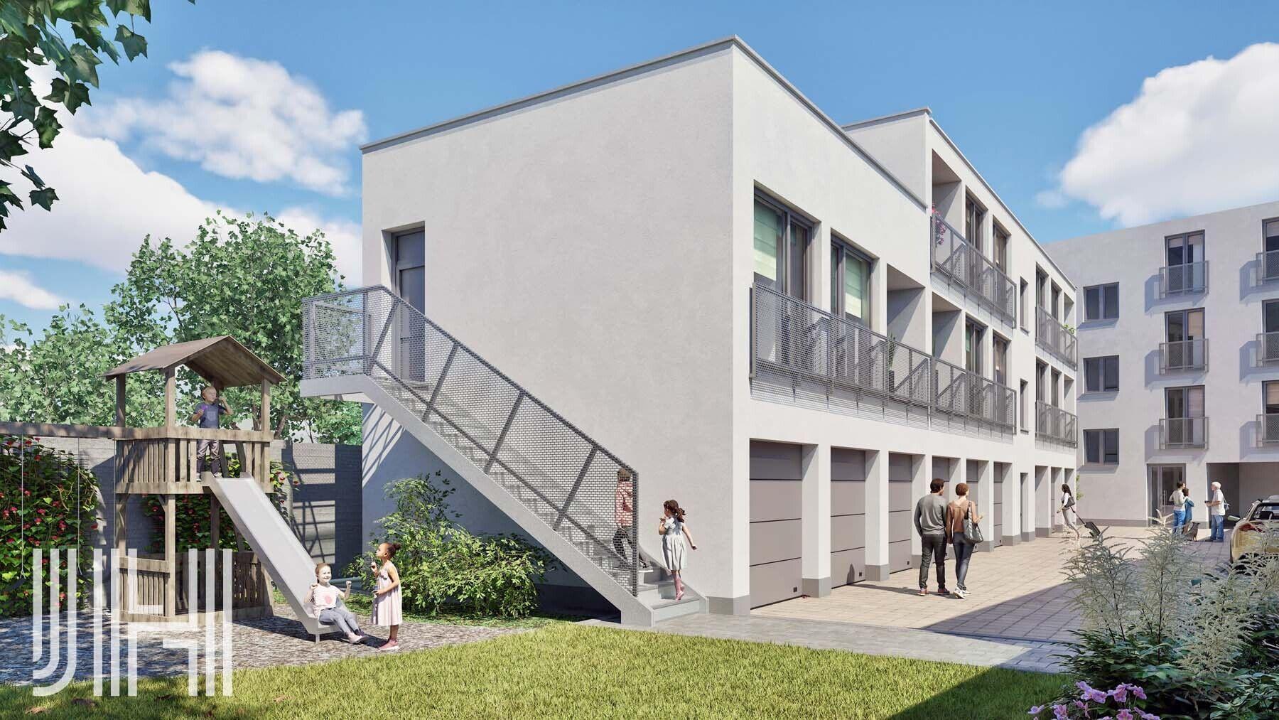 Prodej bytu 3+kk ve výstavbě v projektu Zahrada Mlýnská