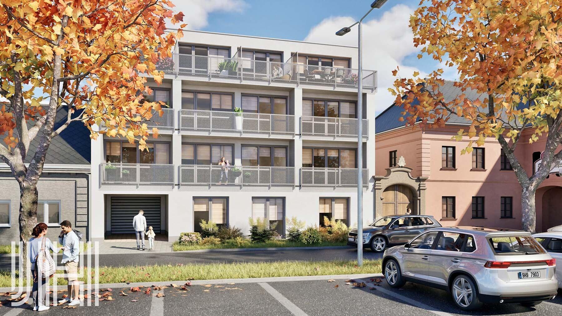 Prodej bytu 4+kk ve výstavbě v projektu Zahrada Mlýnská