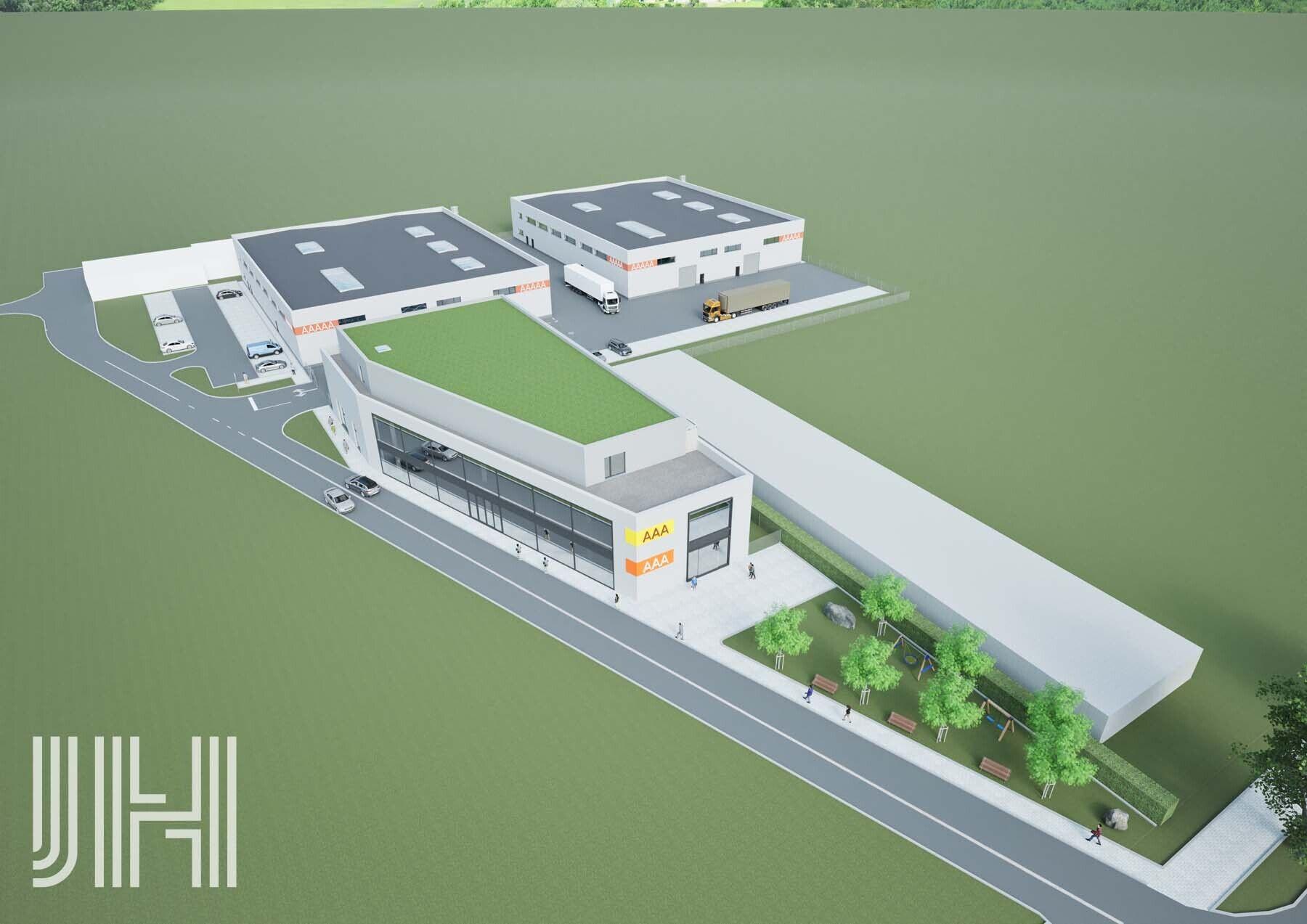 Pronájem nově vybudované skladovací haly se zázemím