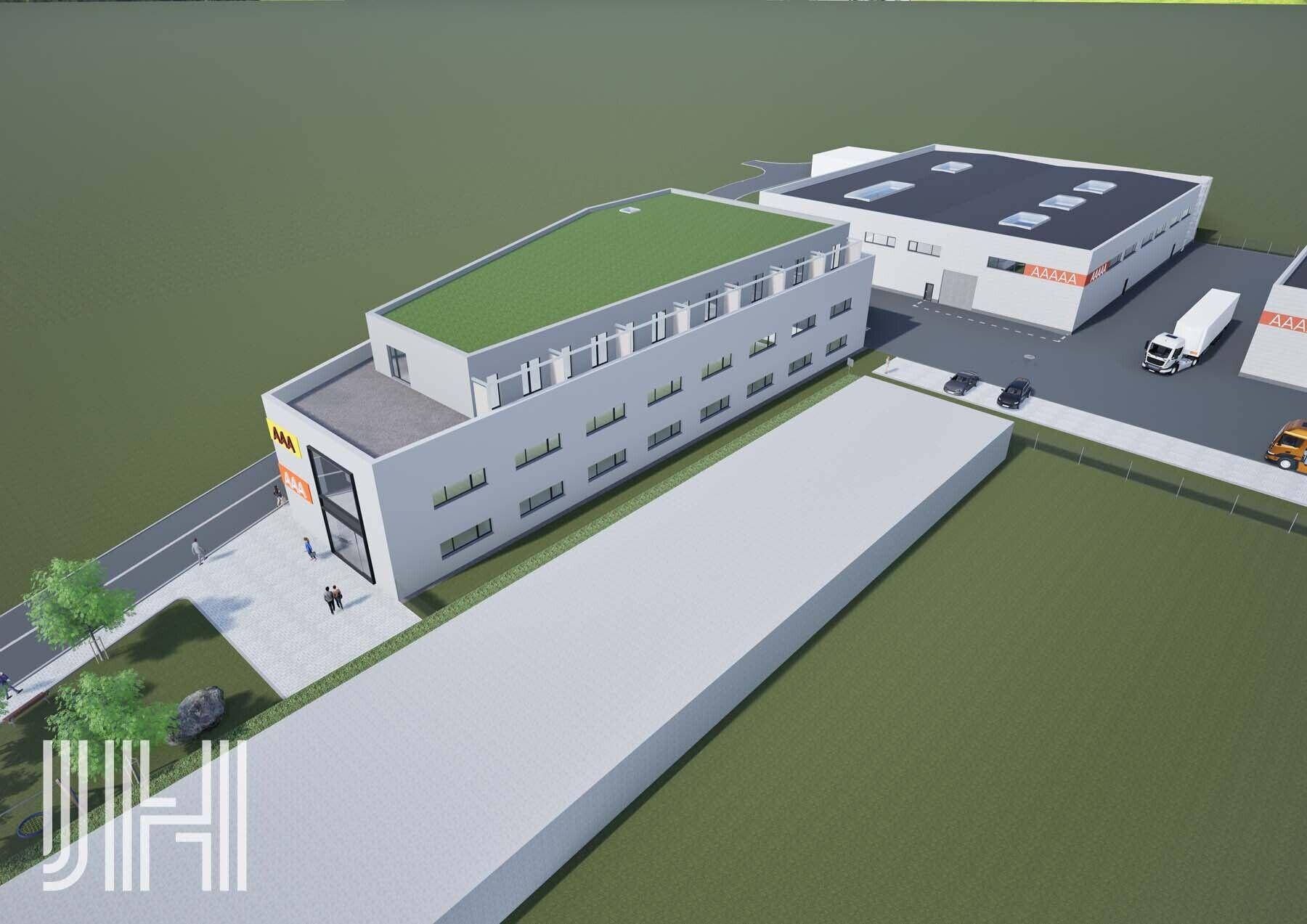 Pronájem nově vybudované skladovací haly se zázemím