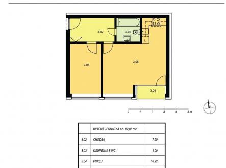 Prodej bytu, 2+kk, 5 m²