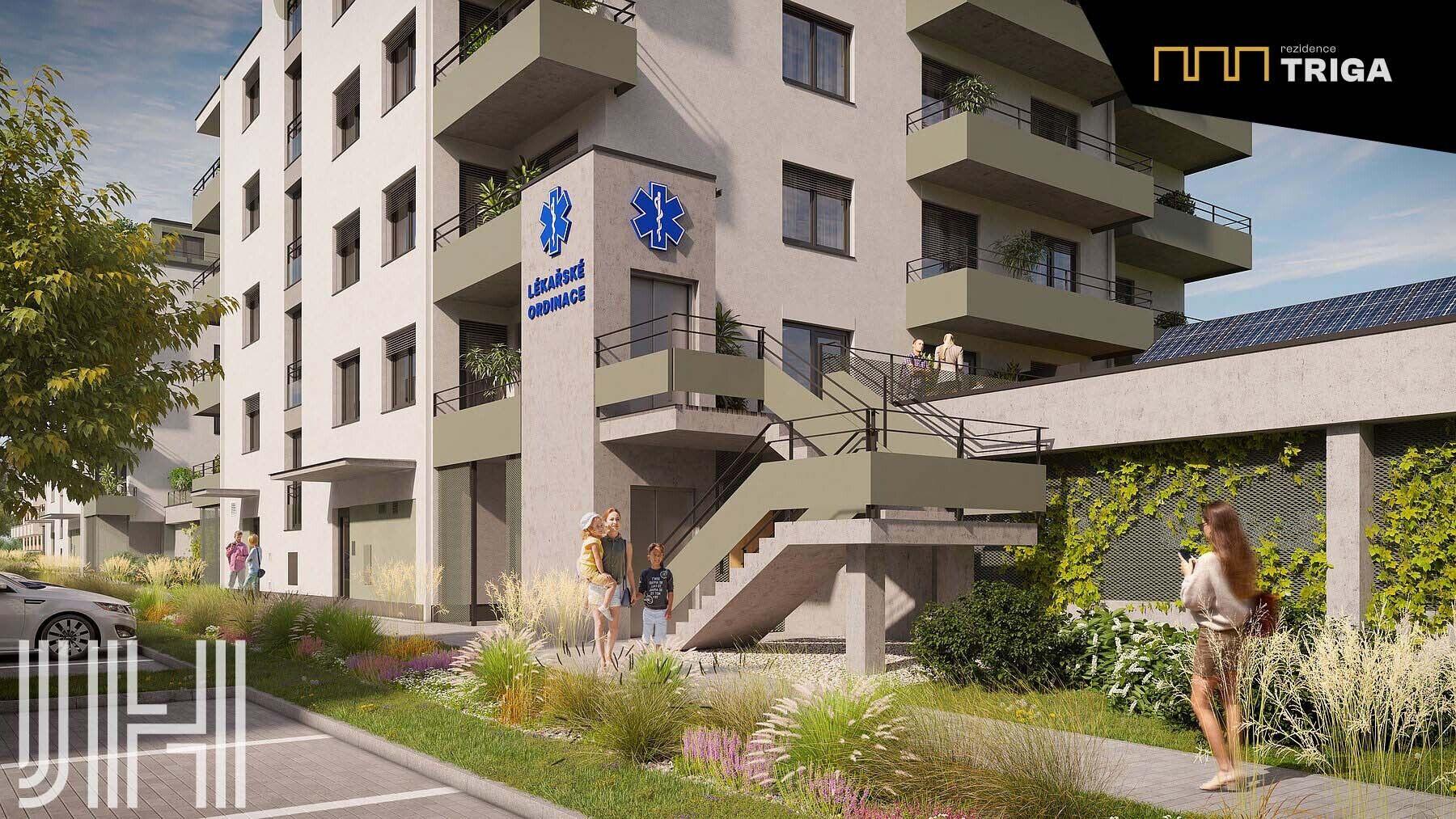 Prodej nebytového prostoru pro lékařské ordinace ve výstavbě