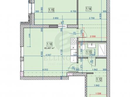 Prodej bytu, 3+kk, 60 m²