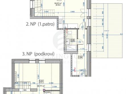 Prodej bytu, 3+kk, 71 m²