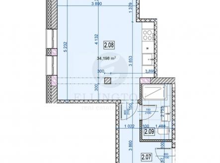 Prodej bytu, 1+kk, 34 m²