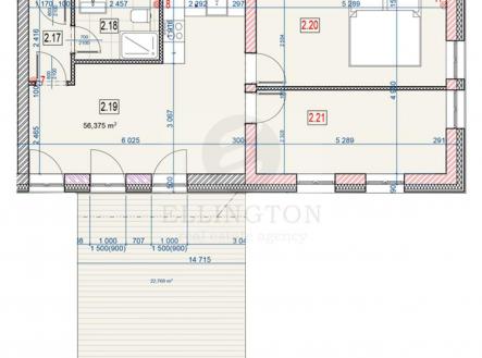 Prodej bytu, 3+kk, 56 m²