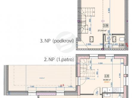 Prodej bytu, 2+kk, 66 m²