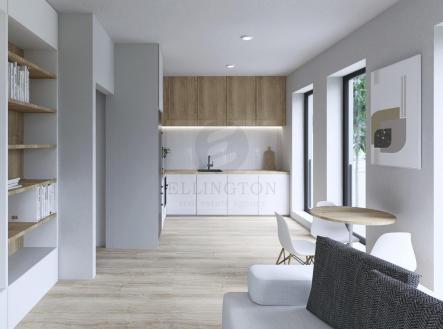 Prodej bytu, 2+kk, 44 m²