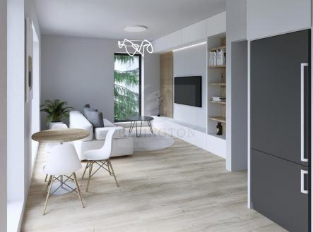 Prodej bytu, 2+kk, 44 m²