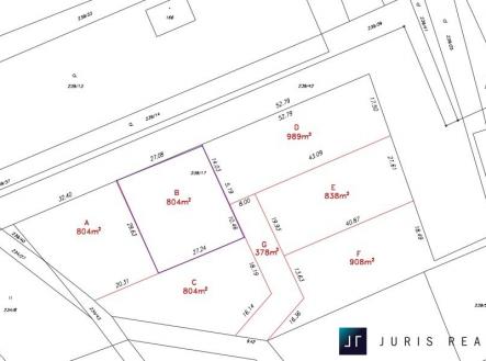 Prodej - pozemek pro bydlení, 804 m²