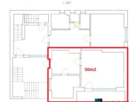 Prodej bytu, 2+kk, 50 m²