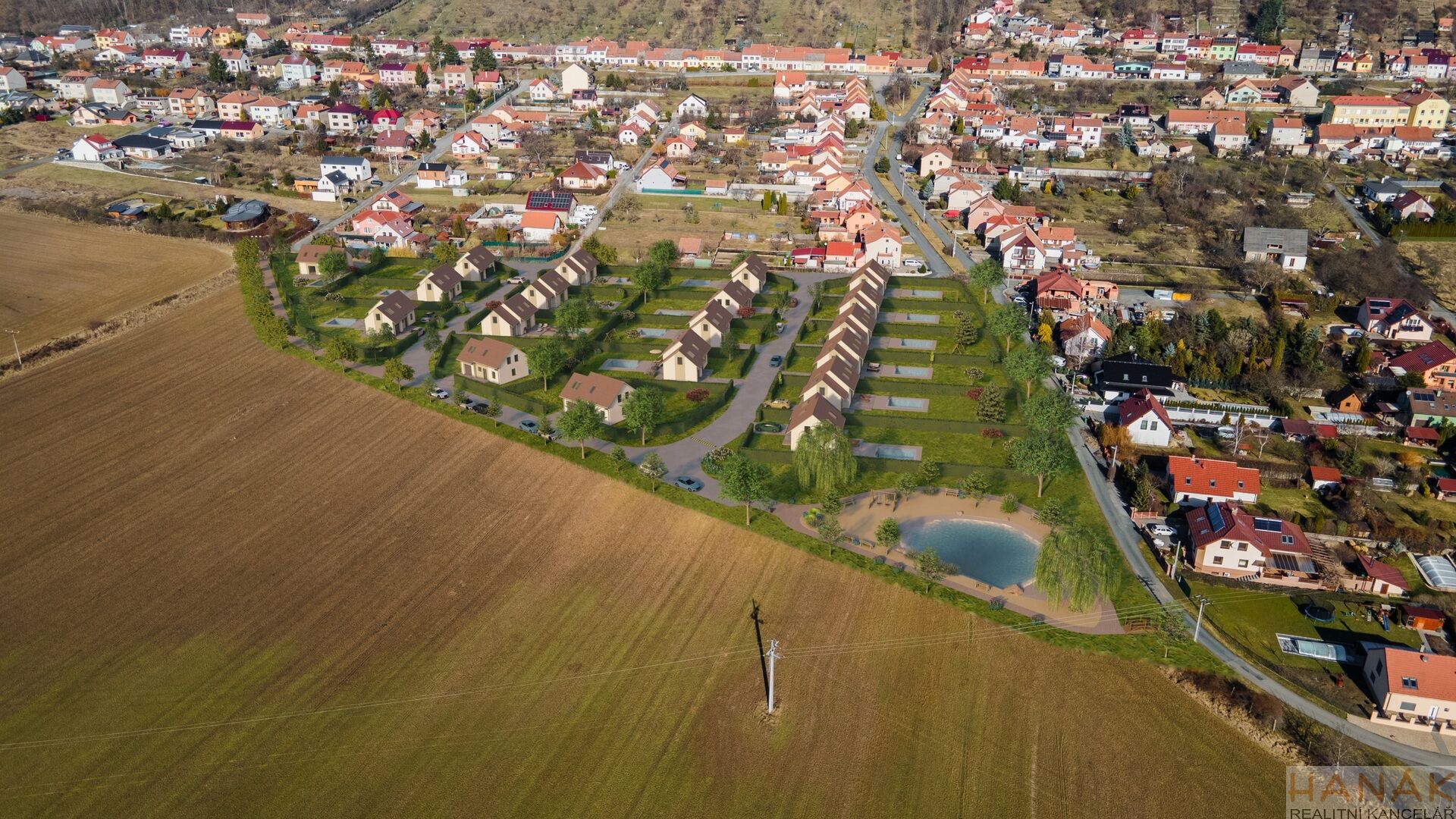 Stavební pozemky pro výstavbu rodinného domu - Viničné Šumice