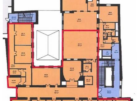 Pronájem kanceláře, 630 m²