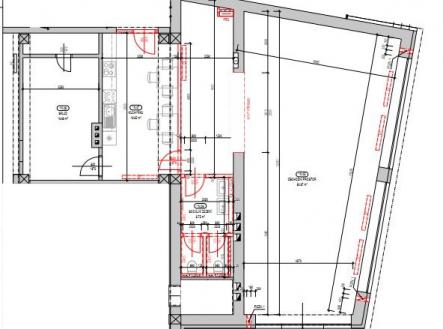 Pronájem - komerční objekt, obchodní centrum, 136 m²