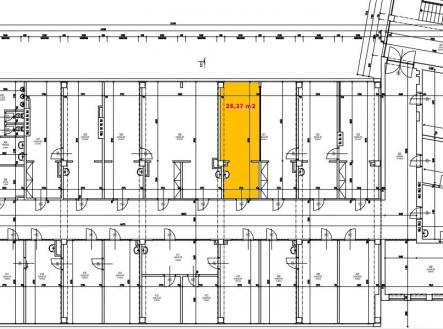 Pronájem komerčního objektu, obchodní centrum, 25 m²