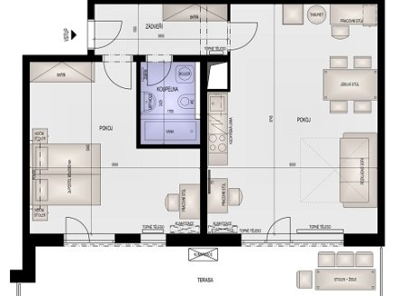 Prodej bytu, 2+kk, 65 m², Brno – náhled fotky 4