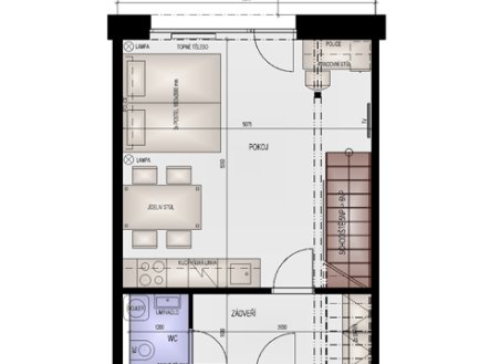 Prodej bytu, 2+kk, 78 m²