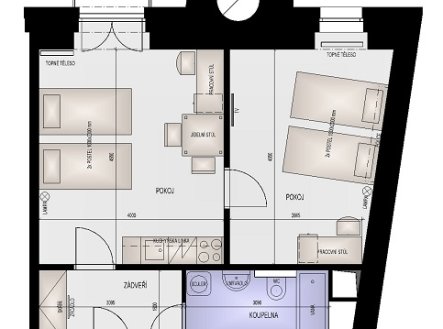 Prodej bytu, 2+kk, 45 m²