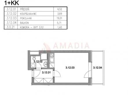 Prodej bytu, 1+kk, 27 m²