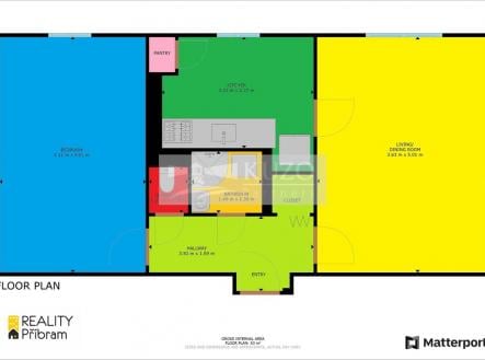 Pronájem bytu, 2+1, 55 m²