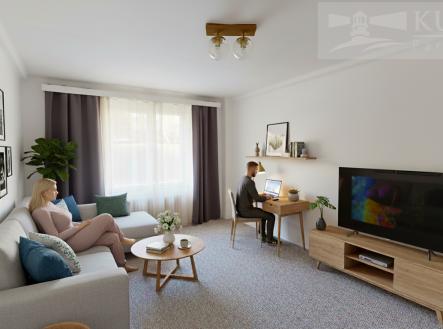 Pronájem bytu, 1+1, 53 m²