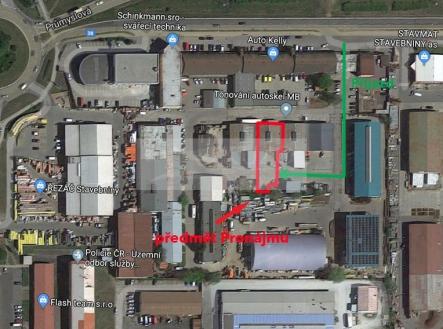 Pronájem výrobní prostor, 912 m²