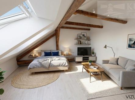 Prodej bytu, 1+kk, 41 m²