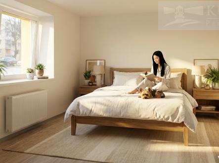 Pronájem bytu, 2+kk, 44 m²