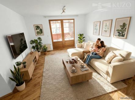 Pronájem bytu, 3+kk, 81 m²