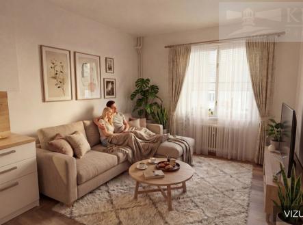 Pronájem bytu, 2+kk, 36 m²