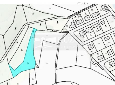 Prodej pozemku, les, 3 138 m²