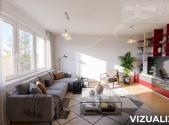 Pronájem bytu, 2+kk, 56 m²