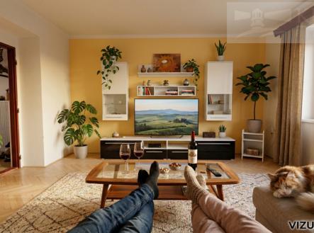 Pronájem bytu, 2+1, 60 m²