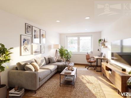 Pronájem bytu, 2+kk, 48 m²