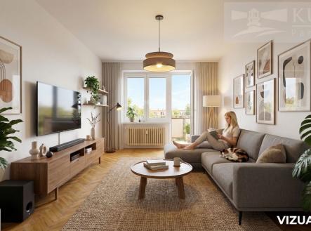 Prodej bytu, 2+1, 55 m²