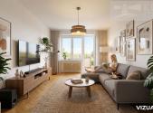 Prodej bytu, 2+1, 55 m²