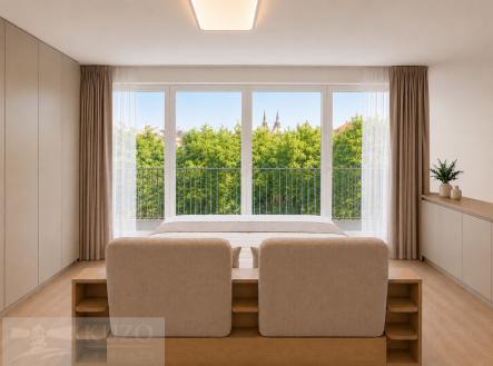 Pronájem bytu, 2+kk, 67 m²