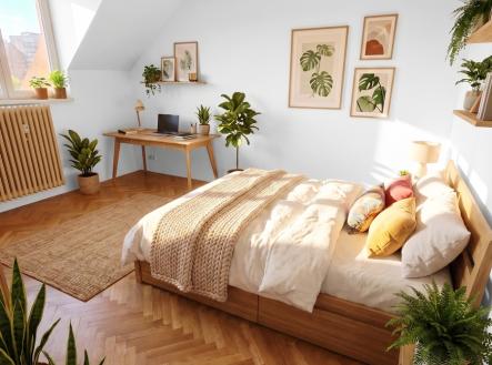 Pronájem bytu, 2+kk, 50 m²