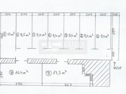 Pronájem skladu, 10 m²