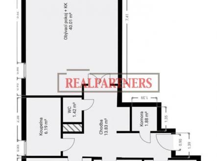 Prodej bytu, 4+kk, 110 m²