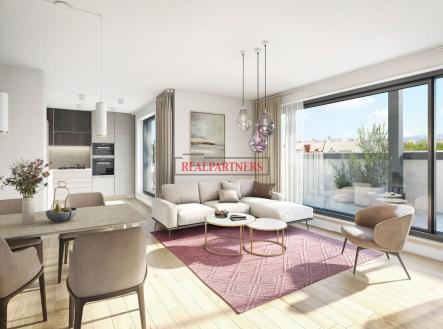 Prodej bytu, 4+kk, 108 m²