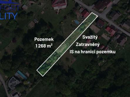 Prodej pozemku pro bydlení, 1 268 m²