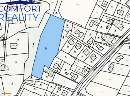 Prodej pozemku, les, 5 996 m²