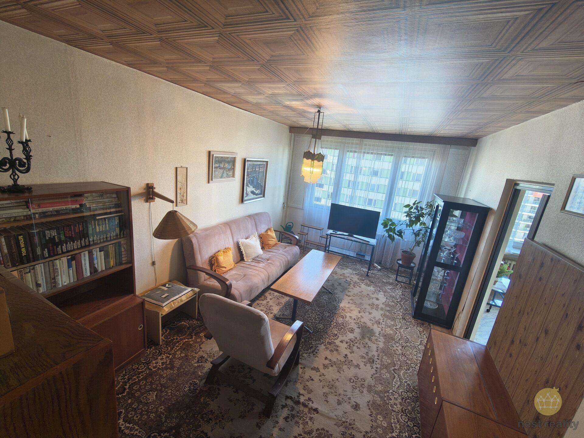 Prodej bytu 3+1 s balkónem, 77 m2, Praha 10 Malešice, ul. Počernická